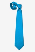 Blue Aster Extra Long Tie Photo (3)