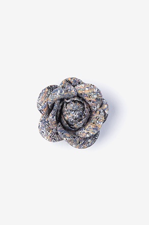 Boucle Tweed Flower