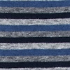 Blue Carded Cotton Alexander Medium-Large Sock