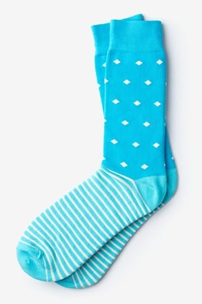 Arcadia Blue Sock