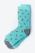 Bee Blue His & Hers Socks Photo (2)