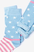 All-American Blue Women's Sock Photo (1)