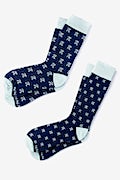 Pi Is Forever Blue His & Hers Socks Photo (0)
