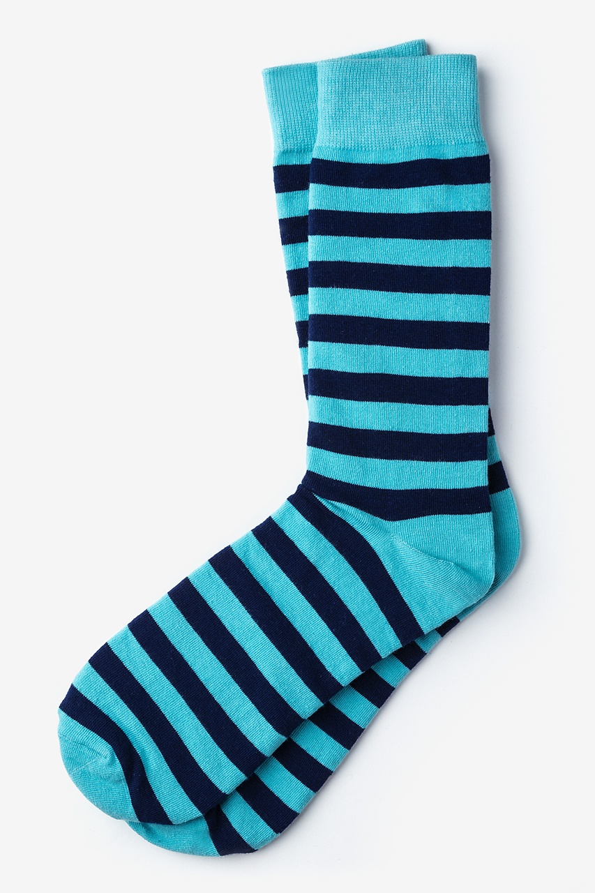 Stanton Stripe Blue Sock Photo (0)