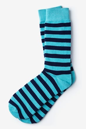 _Stanton Stripe Blue Sock_