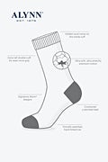 The Cycle Of Life Blue Medium-Large Sock Photo (2)