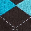 Blue Carded Cotton Westminster Argyle