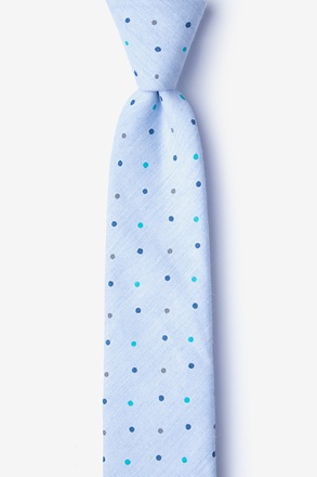 Alliance Blue Skinny Tie