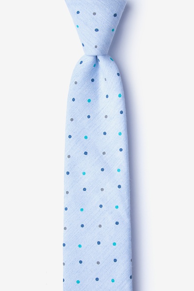 Blue Cotton Alliance Skinny Tie