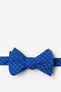 Ashland Blue Self-Tie Bow Tie Photo (0)