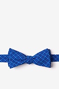 Ashland Blue Skinny Bow Tie Photo (0)