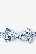 Bellevue Blue Self-Tie Bow Tie Photo (0)