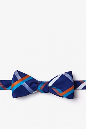 Bellingham Blue Skinny Bow Tie