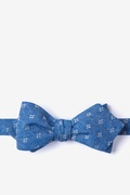 Blue Bradley Diamond Tip Bow Tie Photo (0)