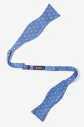 Blue Bradley Self-Tie Bow Tie Photo (1)