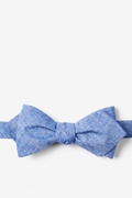 Blue Catalina Diamond Tip Bow Tie Photo (0)