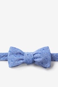 Blue Churchill Batwing Bow Tie Photo (0)