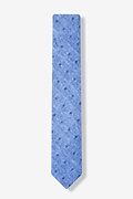 Blue Churchill Skinny Tie Photo (1)