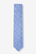 Blue Churchill Skinny Tie Photo (1)