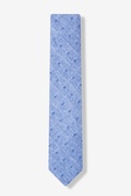 Blue Churchill Skinny Tie Photo (1)