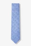 Blue Churchill Skinny Tie Photo (1)