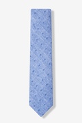 Blue Churchill Skinny Tie Photo (1)