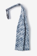 Blue Shah Batwing Bow Tie Photo (1)