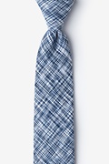 Blue Shah Skinny Tie Photo (0)