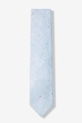 Blue Simplicity Speckle Skinny Tie Photo (0)