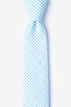 Clyde Blue Skinny Tie