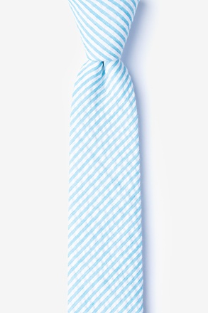 _Clyde Blue Skinny Tie_