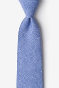 Denver Blue Extra Long Tie Photo (0)