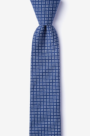 Fayette Blue Skinny Tie