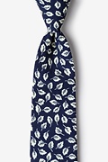 Florence Blue Extra Long Tie Photo (0)
