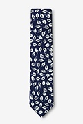 Florence Blue Skinny Tie Photo (1)