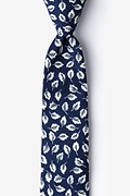 Florence Blue Skinny Tie Photo (0)