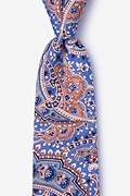 Gable Blue Extra Long Tie Photo (0)