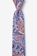 Gable Blue Skinny Tie Photo (0)