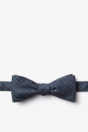 _Gilbert Blue Skinny Bow Tie_