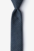 Gilbert Blue Skinny Tie Photo (0)