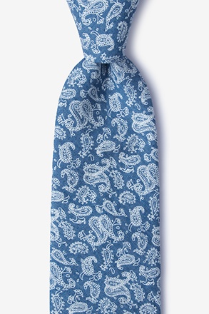 Goddard Blue Extra Long Tie