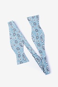 Grove Blue Self-Tie Bow Tie Photo (1)