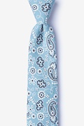 Grove Blue Skinny Tie Photo (0)