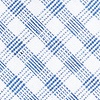 Blue Cotton Huron Skinny Tie