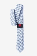 Huron Blue Skinny Tie Photo (1)