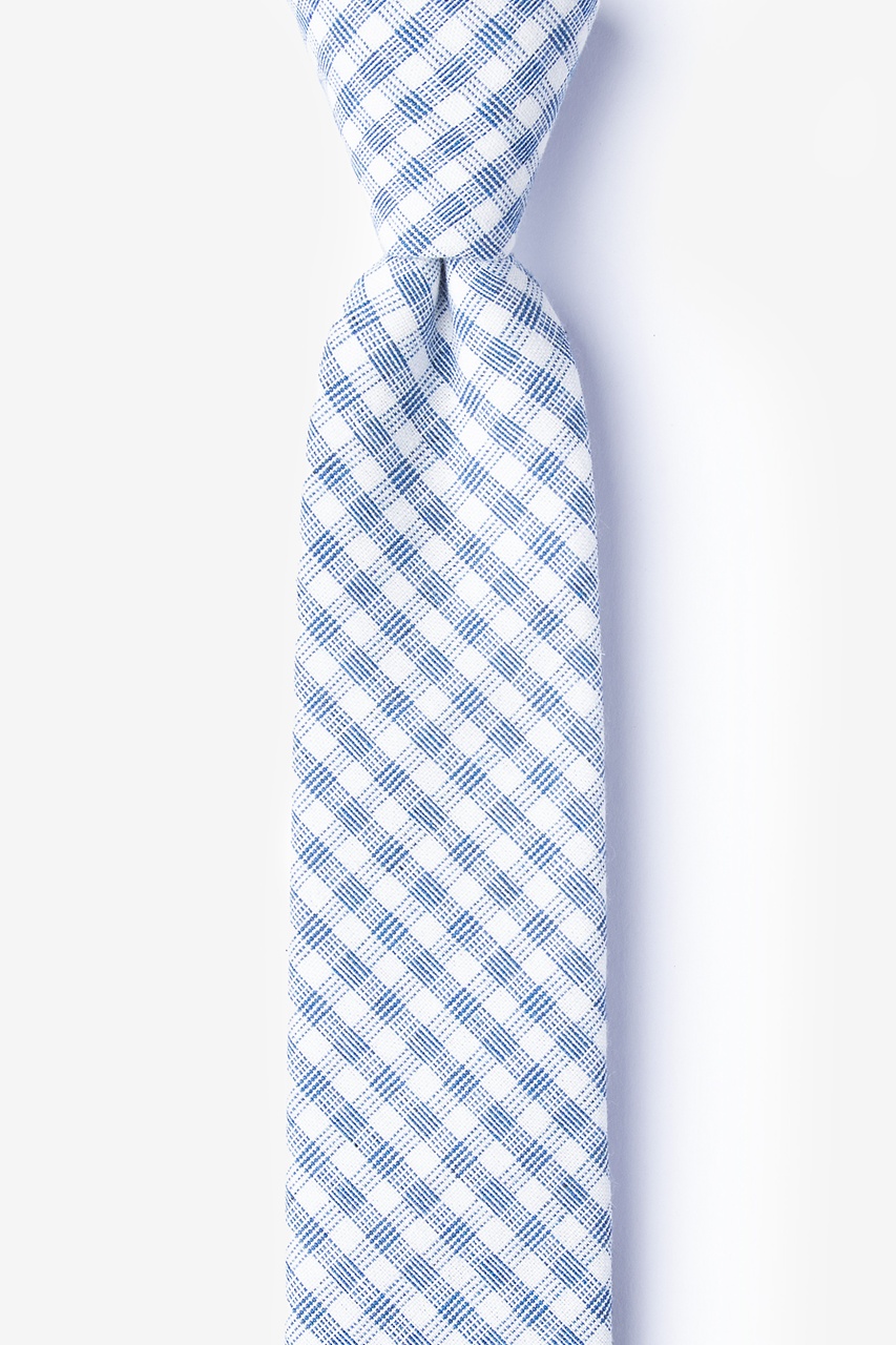 Huron Blue Skinny Tie Photo (0)