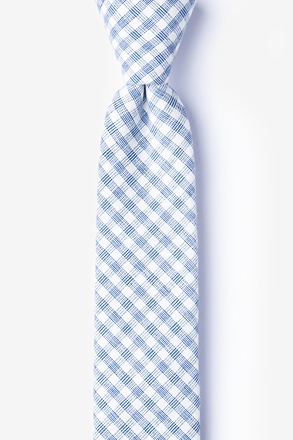 Huron Blue Skinny Tie