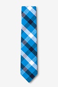 Kennewick Blue Skinny Tie Photo (1)