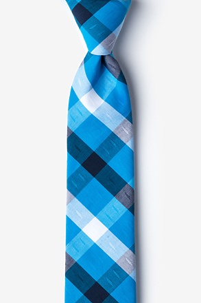 Kennewick Blue Skinny Tie