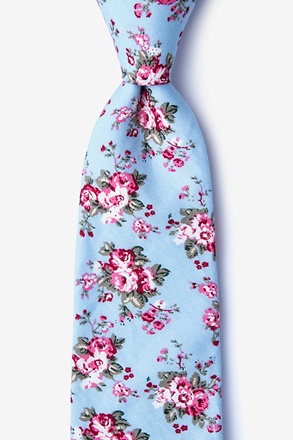 _Kew Blue Extra Long Tie_